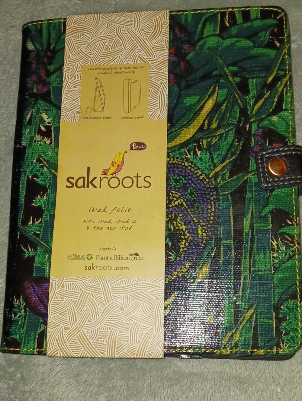 NWT Sakroots IPad Folio Cover